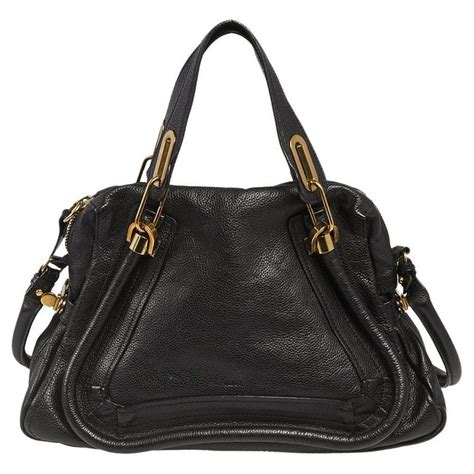 chloe paraty bag medium black|chloe paraty bag.